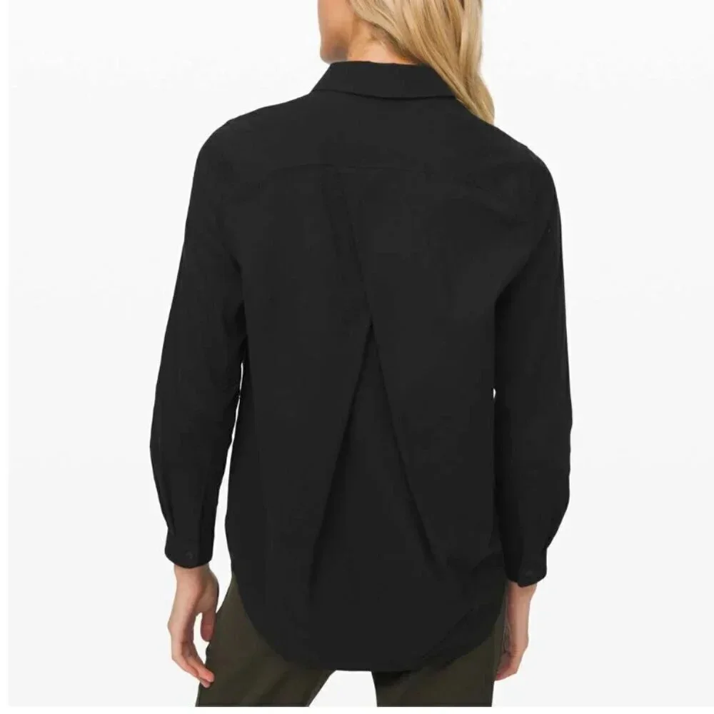 Lululemon Full Day Ahead Shirt Size 8